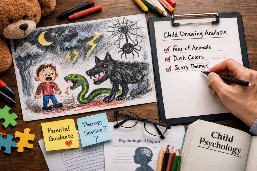 تفسیر نقاشی حیوانات