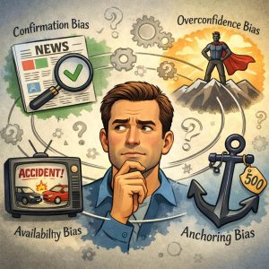 سوگیری شناختی؛ تعریف و مثال‌های رایج